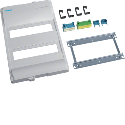 VZ24NAV - Пакет VOLTA з QuickConnect- та FL-клемами, без рамки та дверей, 2-рядний 