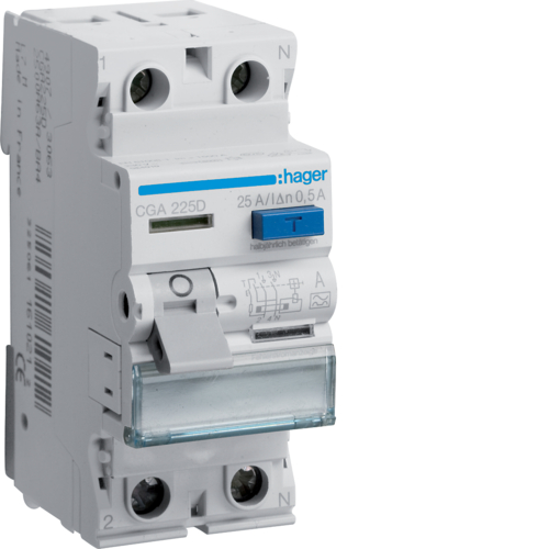 CGA225D - ПЗВ 2P 25A 500mA A