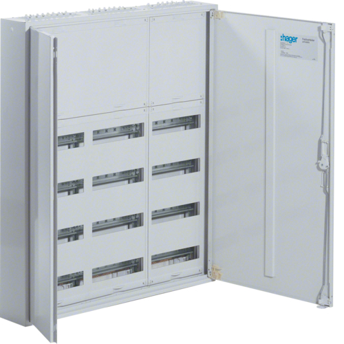 FWB63N - Щит Univers IP44/II 950x800x161мм 144мод. з блоком для клем
