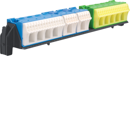 VZ464 - Утримувач з клемами PE/N: 21xN+20xPE / 5xN+6xPE